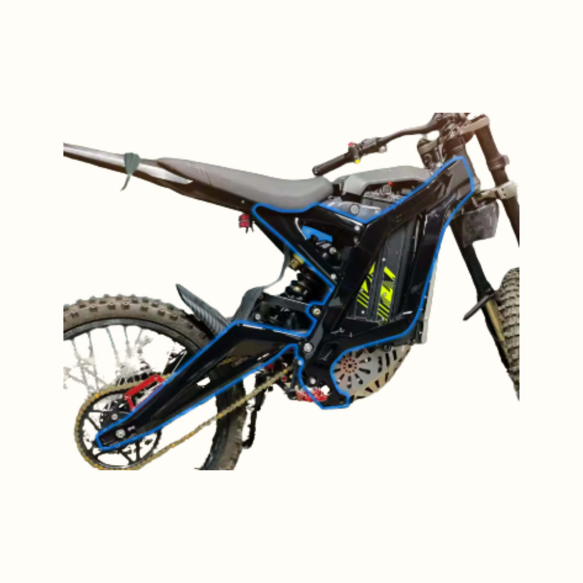 Surron LBX Frame Guards