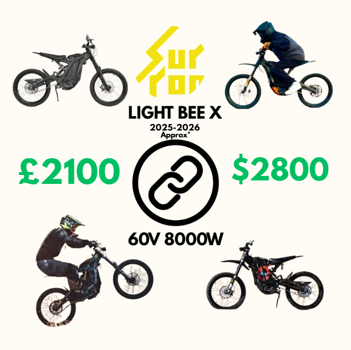 Sur-ron Light Bee x supplier link + guide