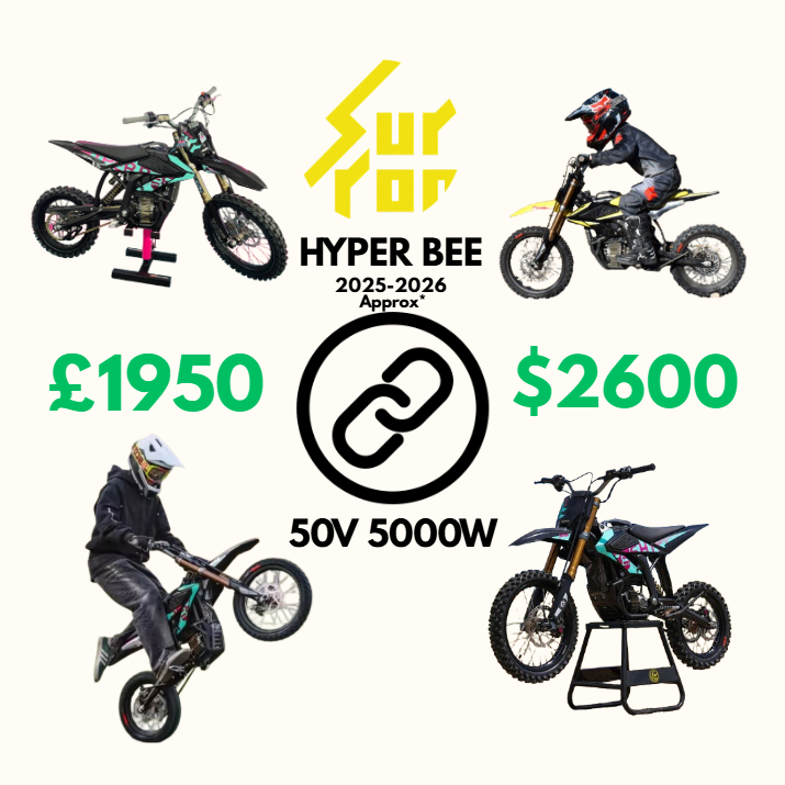 Sur-ron Hyper Bee supplier link + guide