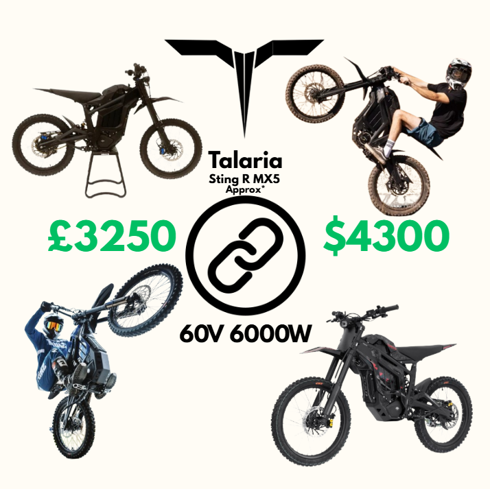 Talaria Sting R MX5 supplier link + guide