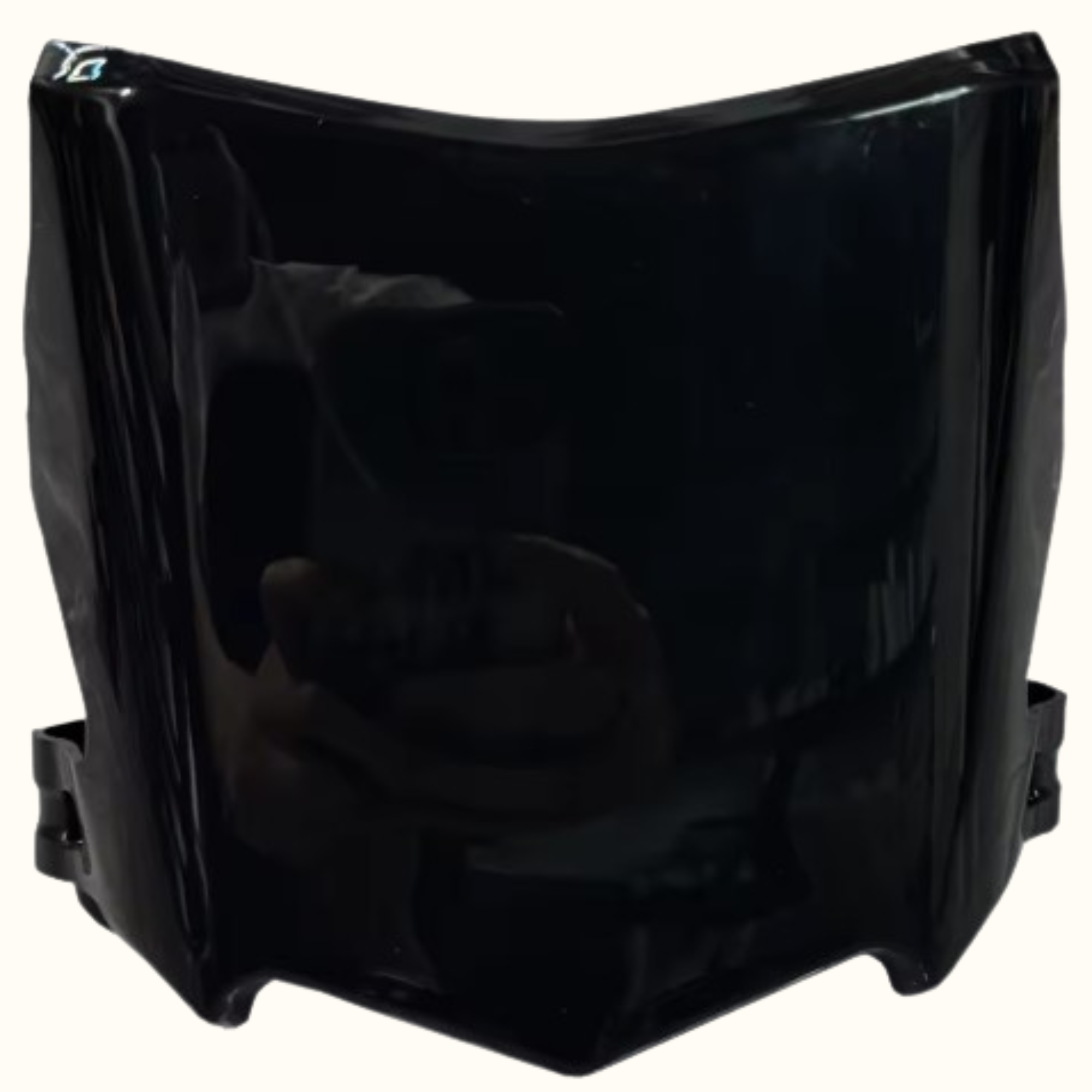 Glossy "MotoCutz" style front plate