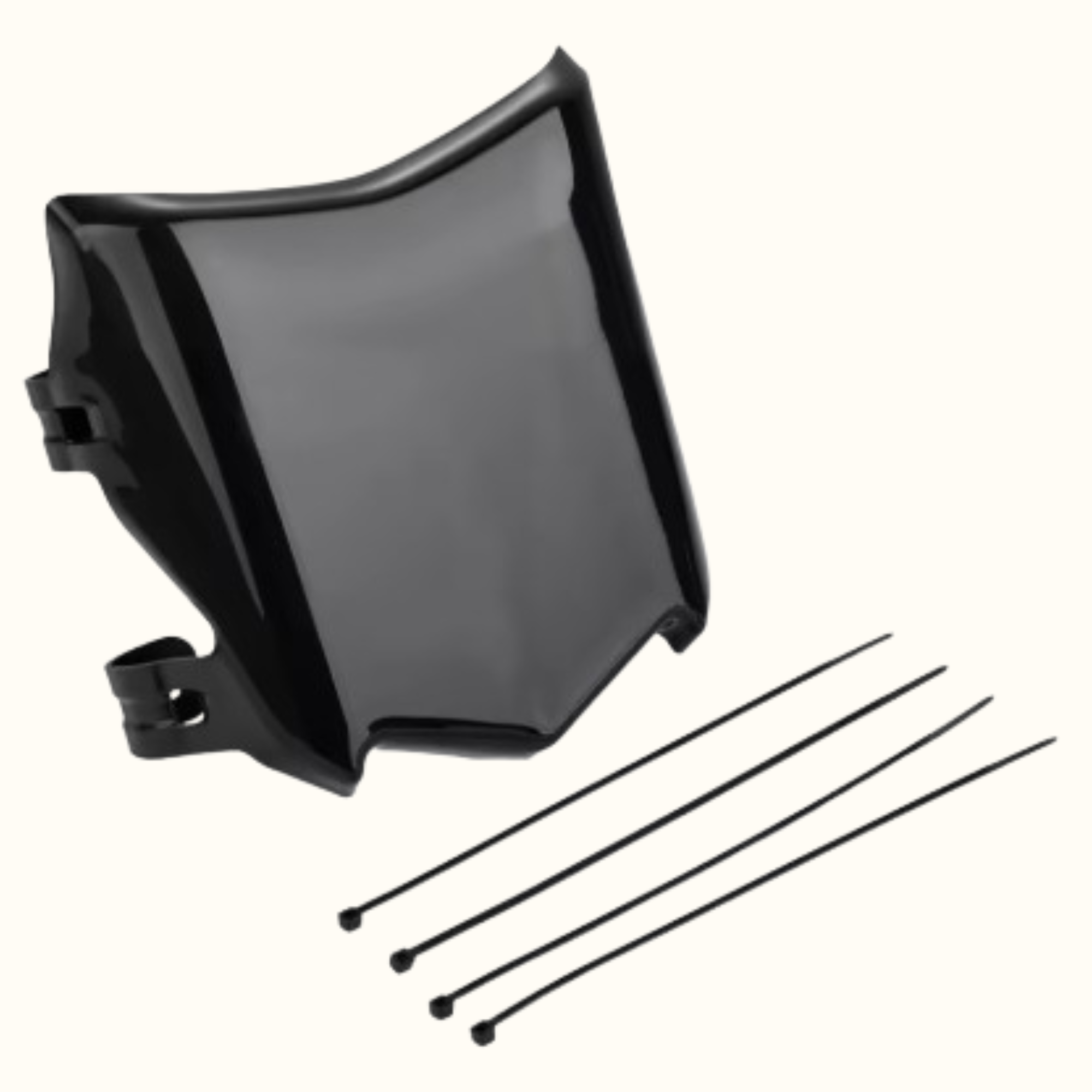 Glossy "MotoCutz" style front plate